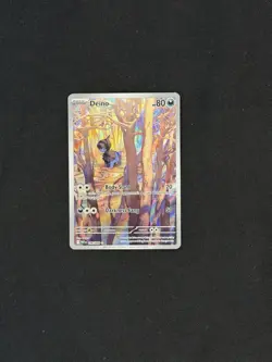 Pokemon White Flare Deino Illustration Rare Card 146/86 - Image 1