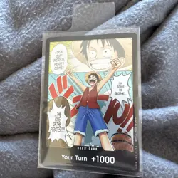 DON!! Card Luffy King Of The Pirates - OP01 - Alt Art - Romance Dawn - One Piece - Image 1