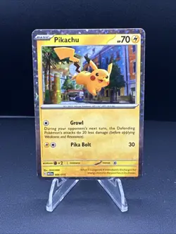 Pokemon Pikachu TCG McDonald's Promos 2023 Card 06/15 - Image 1