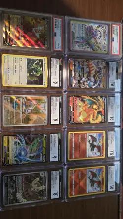 Pokemon Graded Card Slab lot PSA CGC 10 cards - Image 1