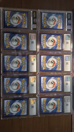 Pokemon Graded Card Slab lot PSA CGC 10 cards - Image 2
