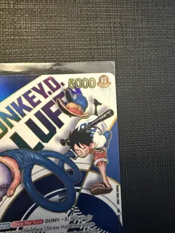 Dodgers x One Piece Collab Promo Card Monkey D. Luffy (LIGHT PLAYED) - Image 3