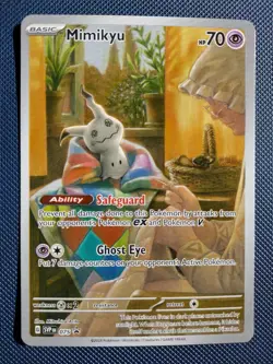 Mimikyu SVP075 Scarlet & Violet Black Star Promo Pokemon TCG Card #075 - Image 1