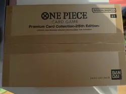 One Piece TCG Premium Card Collection 25th Anniversary Edition English SEALED - Image 1