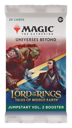 Magic the Gathering Universes Beyond Lord of the Rings Jumpstart Vol 2 Booster - Image 1