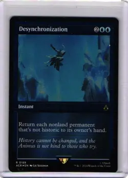 Light Play, English MTG Foil Desynchronization - Foil Etched Assassin's Creed Ma - Image 1