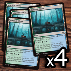 4x Lakeside Shack - Duskmourn - Magic the Gathering - Image 1