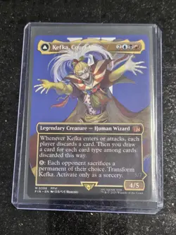 MTG: Kefka, Court Mage (Borderless 398) (NON-FOIL) - NM - FINAL FANTASY - Image 1