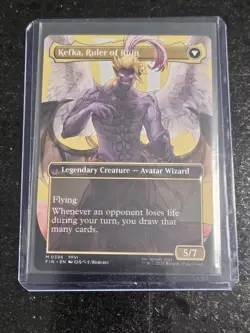 MTG: Kefka, Court Mage (Borderless 398) (NON-FOIL) - NM - FINAL FANTASY - Image 2