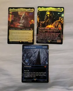 Saruman of Many Colors (Borderless) Universes Beyond (Set Of 3 See Description) - Image 1