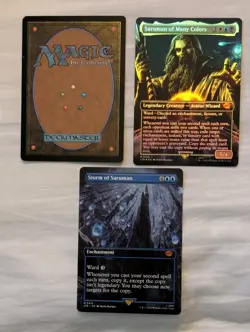 Saruman of Many Colors (Borderless) Universes Beyond (Set Of 3 See Description) - Image 4