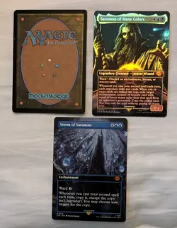 Saruman of Many Colors (Borderless) Universes Beyond (Set Of 3 See Description) - Image 5