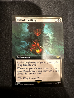 Call of the Ring (Extended Art) (0355) MTG: The Lord of the Rings NM - Image 1
