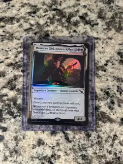 Massacre Girl, Known Killer #0380 Murder at Karlov Manor Invisible Ink Showcase - Image 1