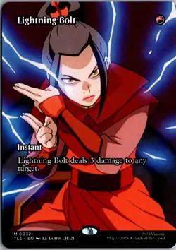 Lightning Bolt (Borderless) M Avatar: The Last Airbender: Eternal-Legal 32 NM - Image 1