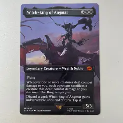 Magic the Gathering LoTR #423 Witch-King of Angmar Bordeless Mythic - Image 1