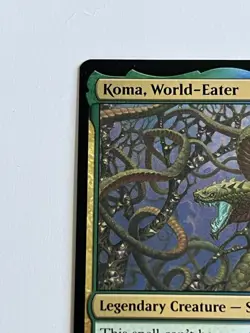 Koma World Eater 121 MTG Foundations 2024 Mint - 9.0 + Non Foil Rare - Image 5