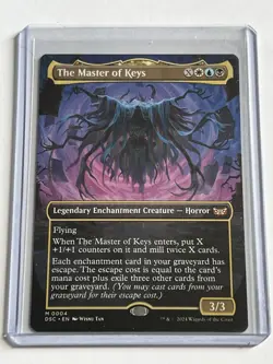 Master of Keys 4 MTG Duskmourn Commander 2024 Mint - 9.0 + Non Foil Mythic Rare - Image 1