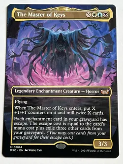 Master of Keys 4 MTG Duskmourn Commander 2024 Mint - 9.0 + Non Foil Mythic Rare - Image 4