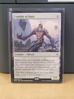 Conduit of Ruin - Battle for Zendikar Lightly Played, English - MTG - Image 1