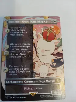 Summon: Good King Mog XII (Borderless) Commander: Final Fantasy Regular - Image 1
