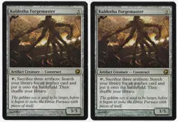 Kuldotha Forgemaster x2 2x 2010 Scars of Mirrodin Artifact Creature MTG LP AZA - Image 1