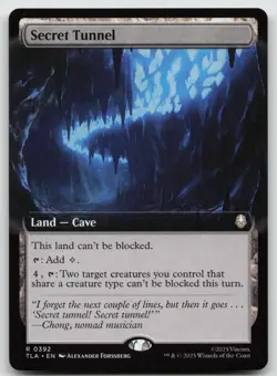 Secret Tunnel (Extended Art) R Avatar: The Last Airbender 392 NM - Image 1