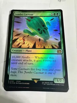 Magic Final Fantasy Showcase Bordelss Extended Art Foil You Pick Cloud Sephiroth - Image 1