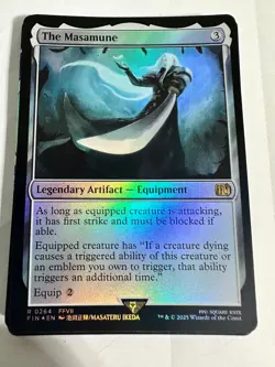 Magic Final Fantasy Showcase Bordeless Extended Art Foil You Pick Sephiroth - Image 4