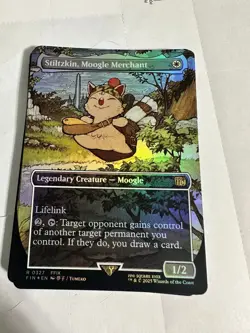 Magic Final Fantasy Showcase Bordelss Extended Art Foil You Pick Cloud Sephiroth - Image 1