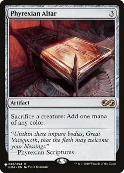 Phyrexian Altar #UMA-232 | PLST The List | MTG | Same Day Shipping! - Image 1