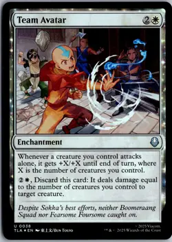 Team Avatar U Avatar: The Last Airbender 38 NM Foil Magic - Image 1