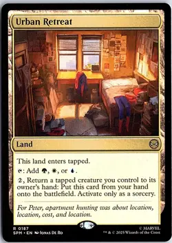Urban Retreat R Marvel's Spider-Man 187 NM Magic - Image 1