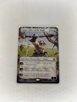 Ajani, Caller of the Pride (Borderless) Foundations Regular - Image 1