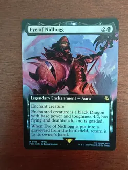 Eye of Nidhogg (Extended Art) Foil - 0115 - Final Fantasy - MTG - NM - Image 1