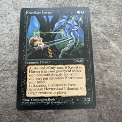 Krovikan Horror - Alliances - MTG Magic the Gathering - NM - Image 1