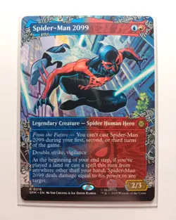 Magic the Gathering TCG Spider-Man 2099 R 0216 Borderless Marvels Spider-Man SPM - Image 4