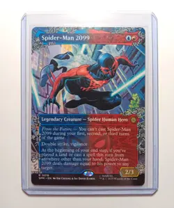 Magic the Gathering TCG Spider-Man 2099 R 0216 Borderless Marvels Spider-Man SPM - Image 5