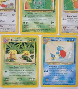 2001 Lot Of 7 Pokemon Cards - Southern Islands - Vileplume - Wartortle - Ivysaur - Image 4