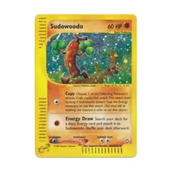 Pokemon Pokemon Aquapolis Sudowoodo (H24) (HR) #H24 (Holo) VG - Image 1