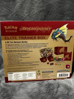Pokemon BREAKPoint XY Elite Trainer Box 2016 No Cards Empty 820650800795 - Image 2