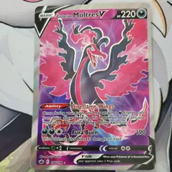 Pokemon - Galarian Moltres V (Full Art) - 176/198 - Chilling Reign - Pack Fresh - Image 1