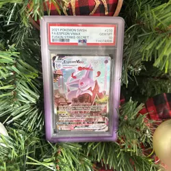 Pokemon Fusion Strike Espeon VMAX Alt Art PSA 10 - Image 1