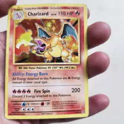 Charizard 11/108 Holo Rare - Pokemon XY Evolutions 2016 - MP-HP - Image 5
