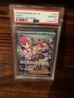 Pokemon Lacey Stellar Miracle Japanese Special Art Rare #131 PSA 10 Gem Mint - Image 1