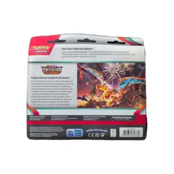 Pokemon TCG: Obsidian Flames Triple Blister Pack - Eevee 043 Promo - Image 2
