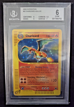 2002 POKEMON EXPEDITION #6 CHARIZARD-HOLO BGS 6 - Image 1