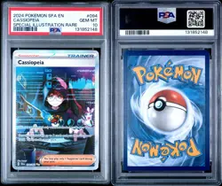 Pokemon TCG Cassiopeia Full Illustration Shrouded Fable 094/064 PSA 10 - Image 1