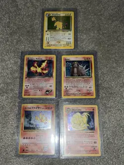 Pokemon TCG Vintage Holo Lot, Gym Hero’s, Neo Revelation, Base Set Shadowless - Image 1