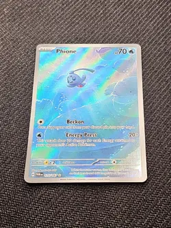 Phione 175/167 Twilight Masquerade Pokemon Illustration Rare NM - Image 1